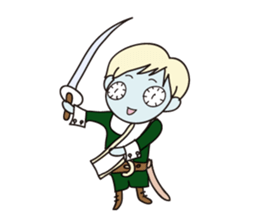 Hector & Mimie The Halloween!! sticker #1608408