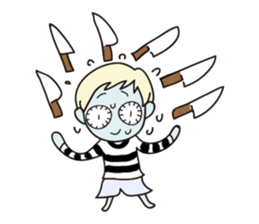 Hector & Mimie The Halloween!! sticker #1608415