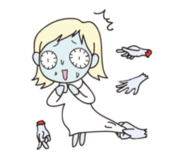 Hector & Mimie The Halloween!! sticker #1608418