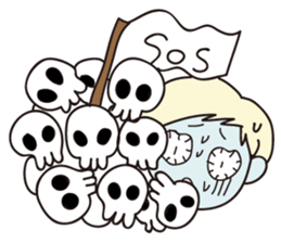 Hector & Mimie The Halloween!! sticker #1608420