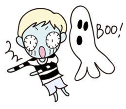 Hector & Mimie The Halloween!! sticker #1608423