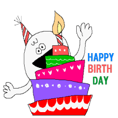 Congratulations sticker.