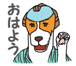 kabuki dogs & yakusya cats sticker #1609713