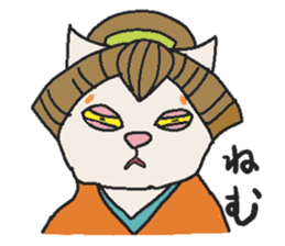 kabuki dogs & yakusya cats sticker #1609739