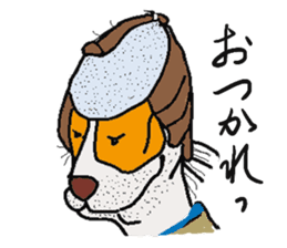 kabuki dogs & yakusya cats sticker #1609748