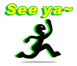 Mr. CoolMan(English) sticker #1609764