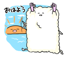 Messenger of the towel sticker #1610231