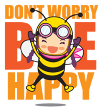 Be(e)loved Family. (Love in Bee Family) sticker #1610283