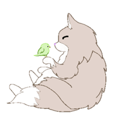 Nol Cat and Rusi Cat sticker #1610346