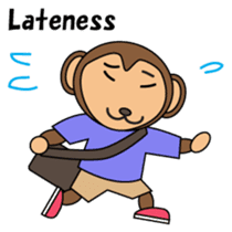 Freeter Monchan English version sticker #1610396