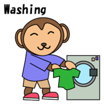 Freeter Monchan English version sticker #1610399