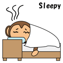 Freeter Monchan English version sticker #1610404