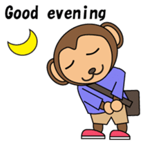 Freeter Monchan English version sticker #1610409