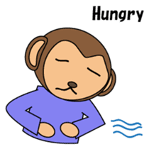 Freeter Monchan English version sticker #1610410