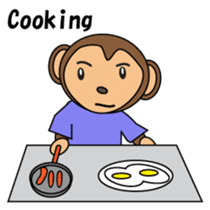 Freeter Monchan English version sticker #1610412