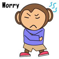 Freeter Monchan English version sticker #1610414