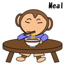 Freeter Monchan English version sticker #1610416