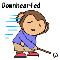 Freeter Monchan English version sticker #1610424