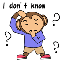 Freeter Monchan English version sticker #1610432