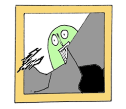 Fairy in the mirror sticker #1610648