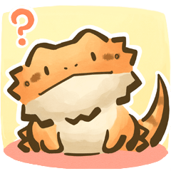 Beardie and reptile