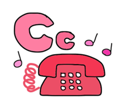 Mimi and ABC sticker #1610955