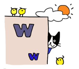 Mimi and ABC sticker #1610975