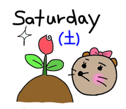 Mimi and ABC sticker #1610984