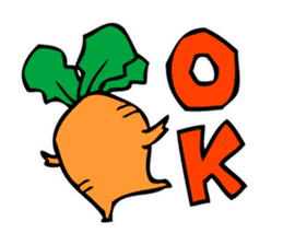 amazing Mr.carrot sticker #1611593