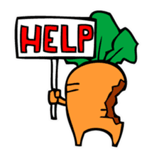 amazing Mr.carrot sticker #1611600