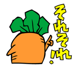 amazing Mr.carrot sticker #1611623