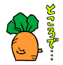 amazing Mr.carrot sticker #1611626
