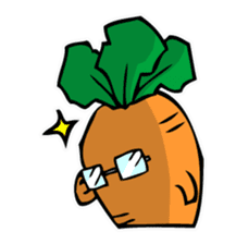 amazing Mr.carrot sticker #1611628