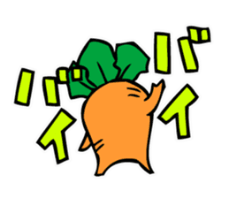 amazing Mr.carrot sticker #1611632