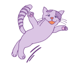 Jumping Cats!!! sticker #1611794