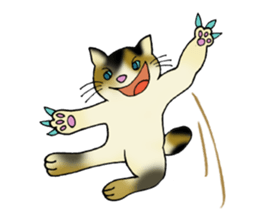 Jumping Cats!!! sticker #1611795