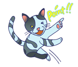 Jumping Cats!!! sticker #1611798