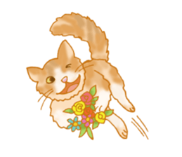 Jumping Cats!!! sticker #1611815