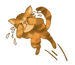 Jumping Cats!!! sticker #1611829