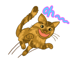Jumping Cats!!! sticker #1611830