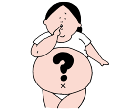 Mrs.Ikuko pregnant version sticker #1611834