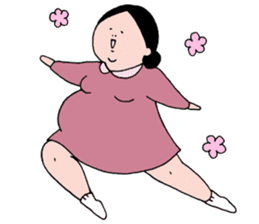 Mrs.Ikuko pregnant version sticker #1611854