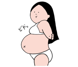 Mrs.Ikuko pregnant version sticker #1611866