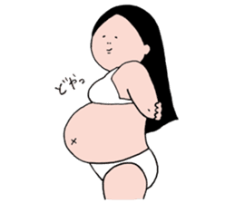 Mrs.Ikuko pregnant version sticker #1611866