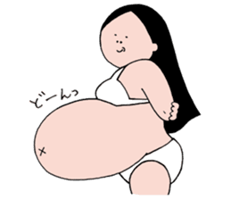 Mrs.Ikuko pregnant version sticker #1611867