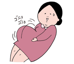 Mrs.Ikuko pregnant version sticker #1611868