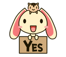 Tokki Toki Rabbit sticker #1611920
