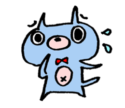 dogbear sticker #1611991