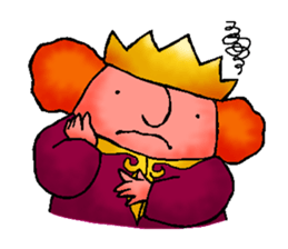 King & royal family sticker #1612123