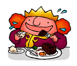 King & royal family sticker #1612129